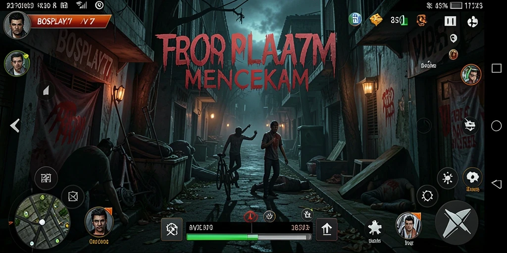 Gameplay menegangkan di  BOSPLAY77, penuh dengan teror yang mengintai.