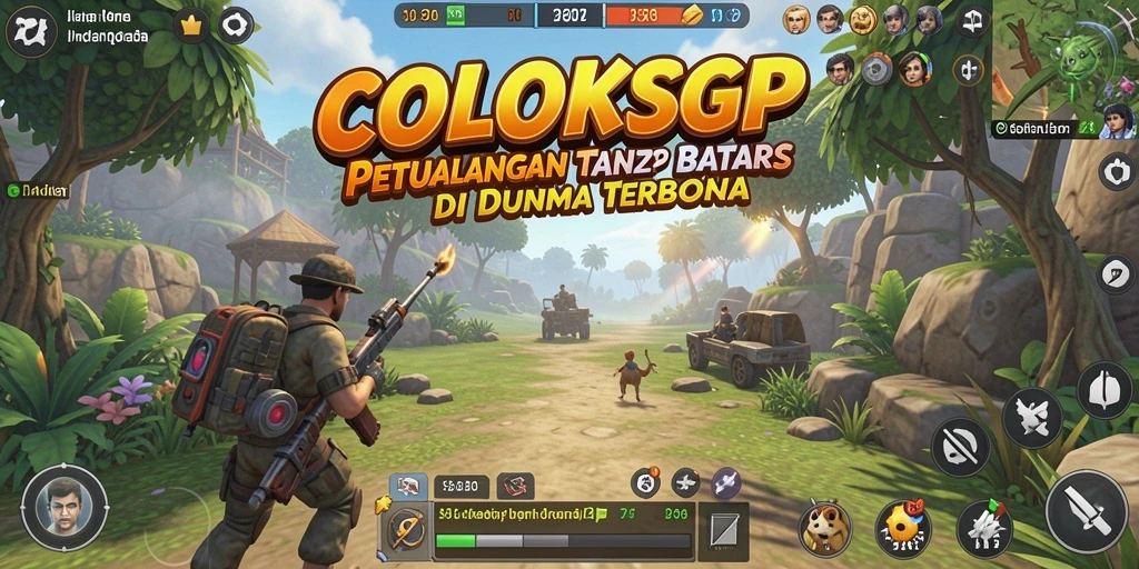 Tampilan gameplay menakjubkan dari dunia Open World COLOKSGP.