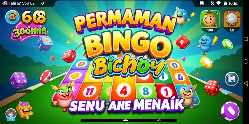 Tampilan screenshot utama G668 menunjukkan gameplay Bingo yang menggembirakan.