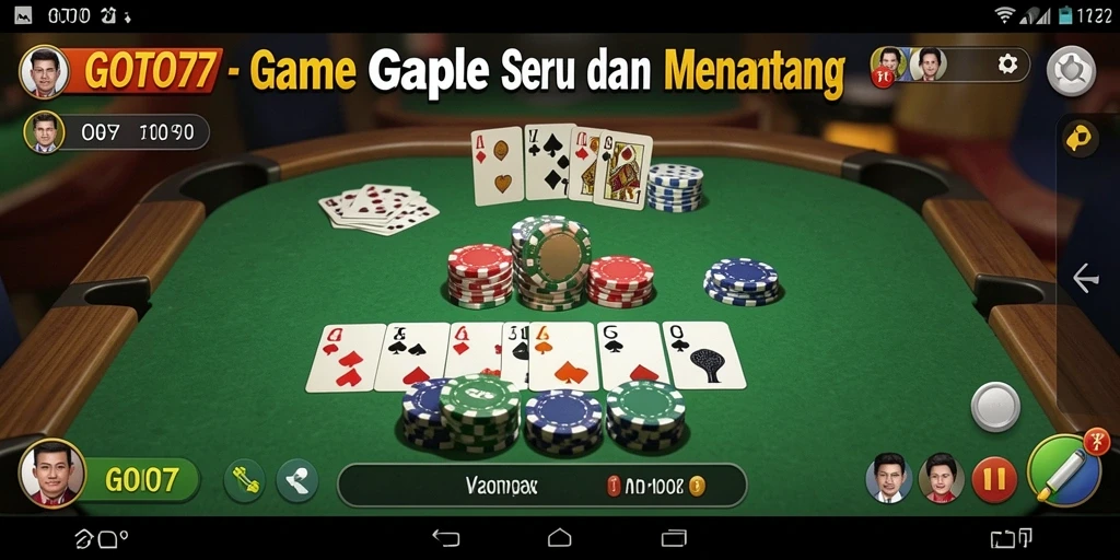 Tampilan gameplay GOTO77 yang menegangkan dan interaktif.