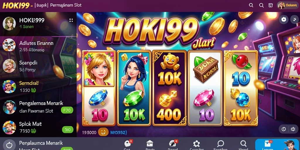 Tampilan menarik dengan gameplay slot yang seru.