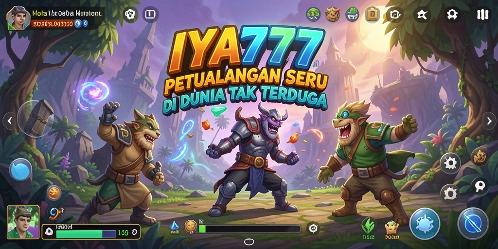 Tampilan menarik dari gameplay petualangan IYA777.