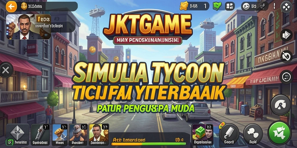 Tangkapan layar gameplay Tycoon yang menarik dari JKTGAME.