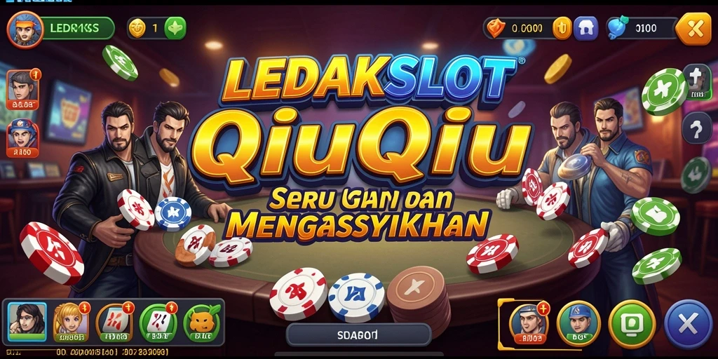 Tampilan gameplay seru dalam LEDAKSLOT QiuQiu.