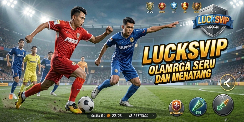 Tampilan gameplay LUCKSVIP yang menegangkan dan seru.