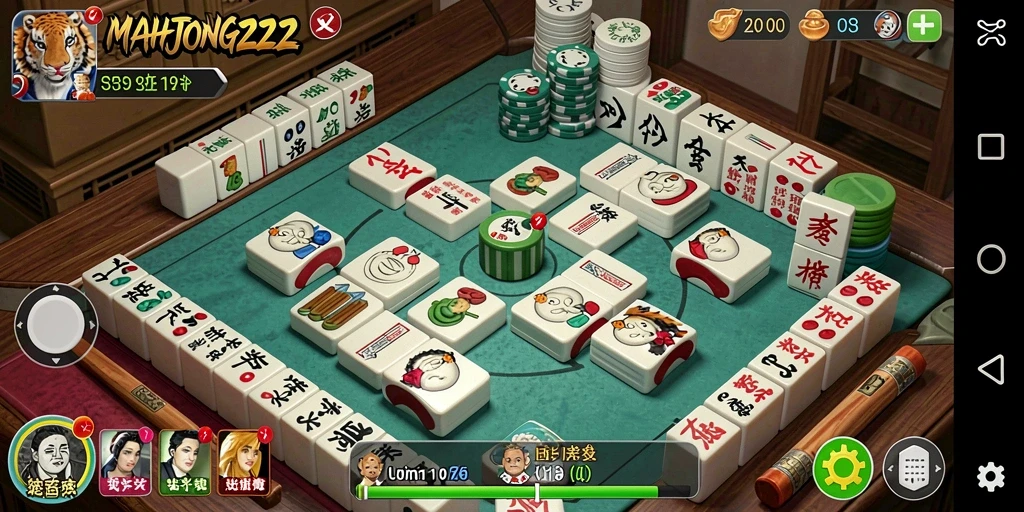 Screenshot utama MAHJONG222 menampilkan gameplay seru dan menantang.