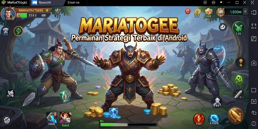 Gameplay MARIATOGEL yang menegangkan dan strategis.