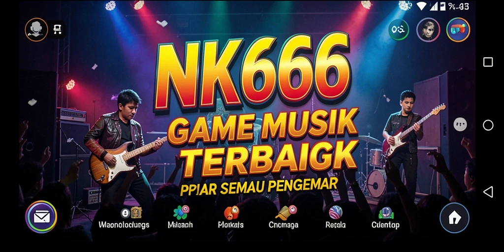 Gameplay NK666 yang menarik dan interaktif dengan musik.