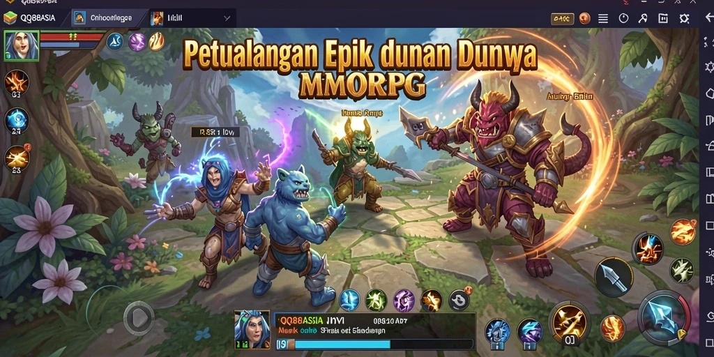 Gameplay seru di QQ88ASIA dengan karakter dan dunia yang luas.