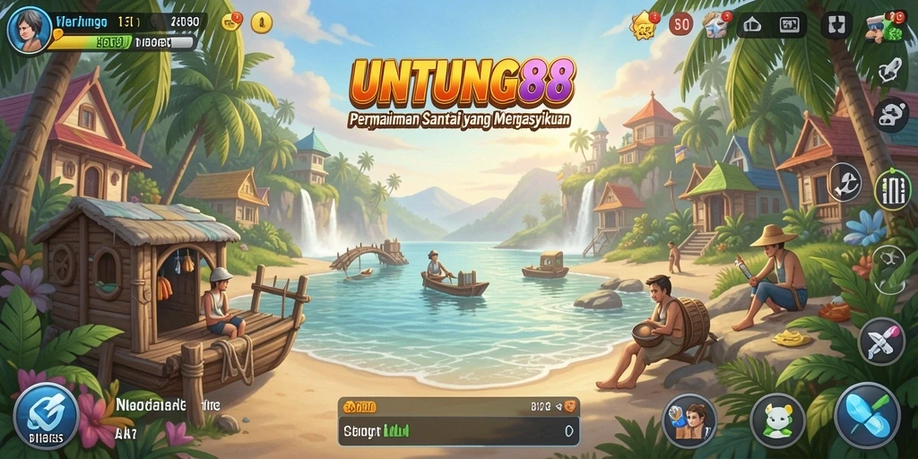Tampilan gameplay UNTUNG88 yang menyenangkan dan penuh warna.